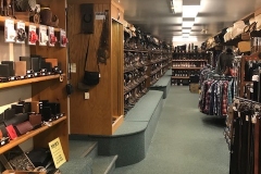 A look down the aisle of Nelsons.